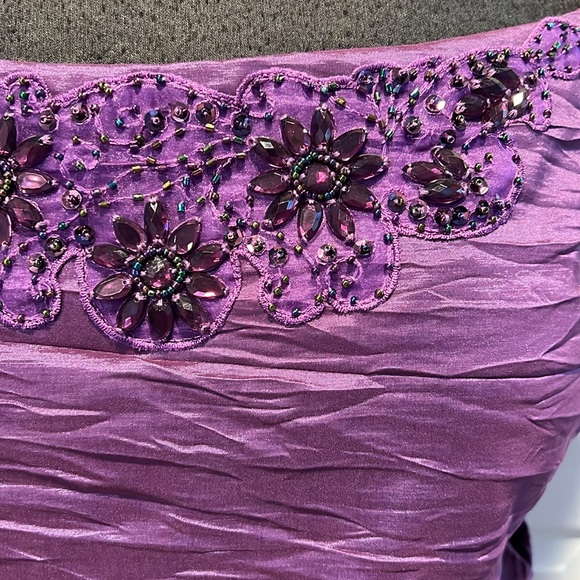 Women’s purple formal blouse size XL - Picture 2 of 11
